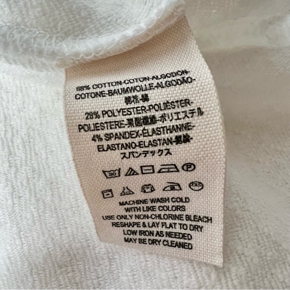 Free People Priscilla Off Shoulder Top Size XS White Flowy Tank - Picture 9 of 11